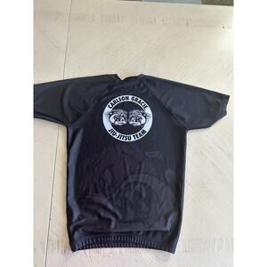 Black Rank Gracie University Jiu-Jitsu Rashguard, Short-Sleeved, youth XL